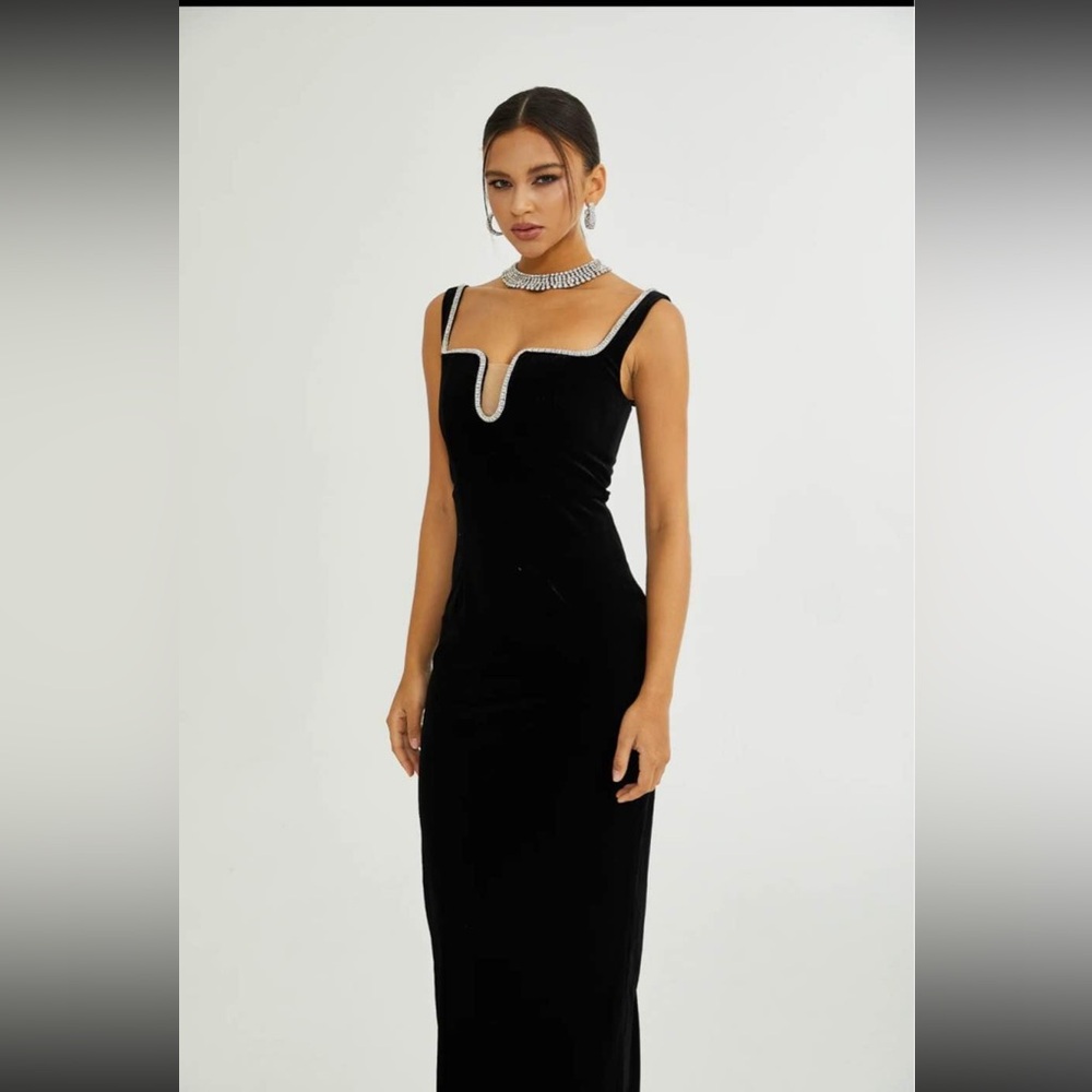 Black formal dress